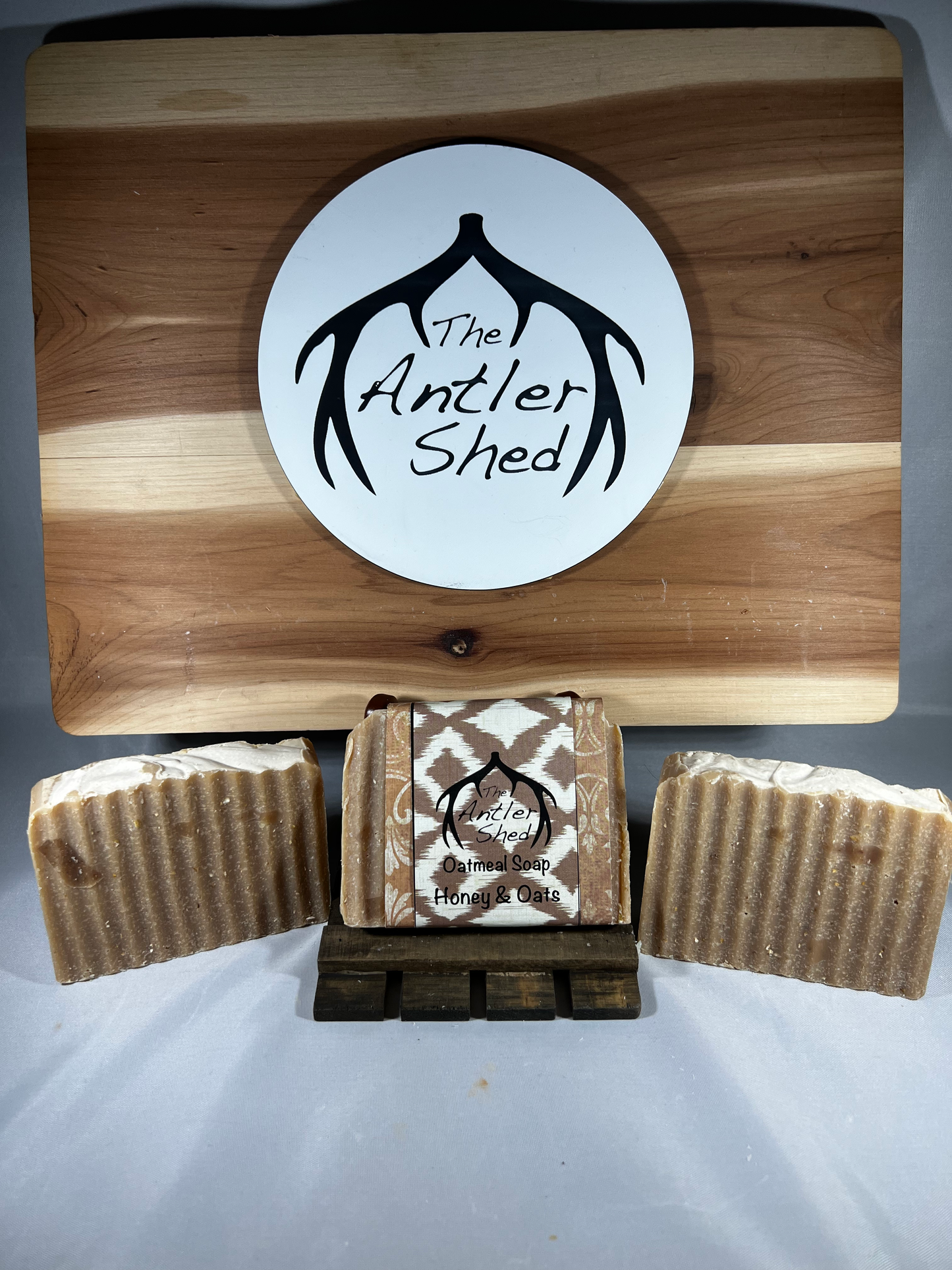 Honey & Oats Oatmeal Beeswax Cold Process Handmade Soap