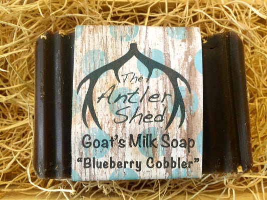 Blueberry Cobbler Cold Process Goats Milk Soap