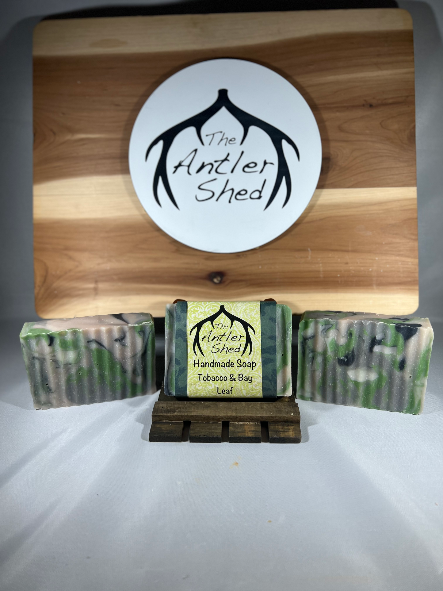 Tobacco and Bay Leaves Handmade Soap