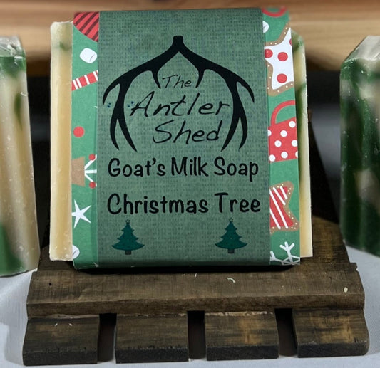 Christmas Tree Handmade Goats Milk Soap