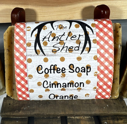 Cinnamon Orange Coffee Cold Process Handmade Soap