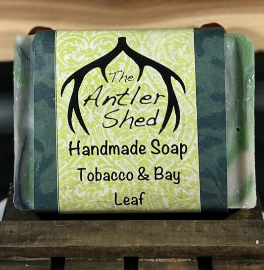 Tobacco and Bay Leaves Cold Process Handmade Soap