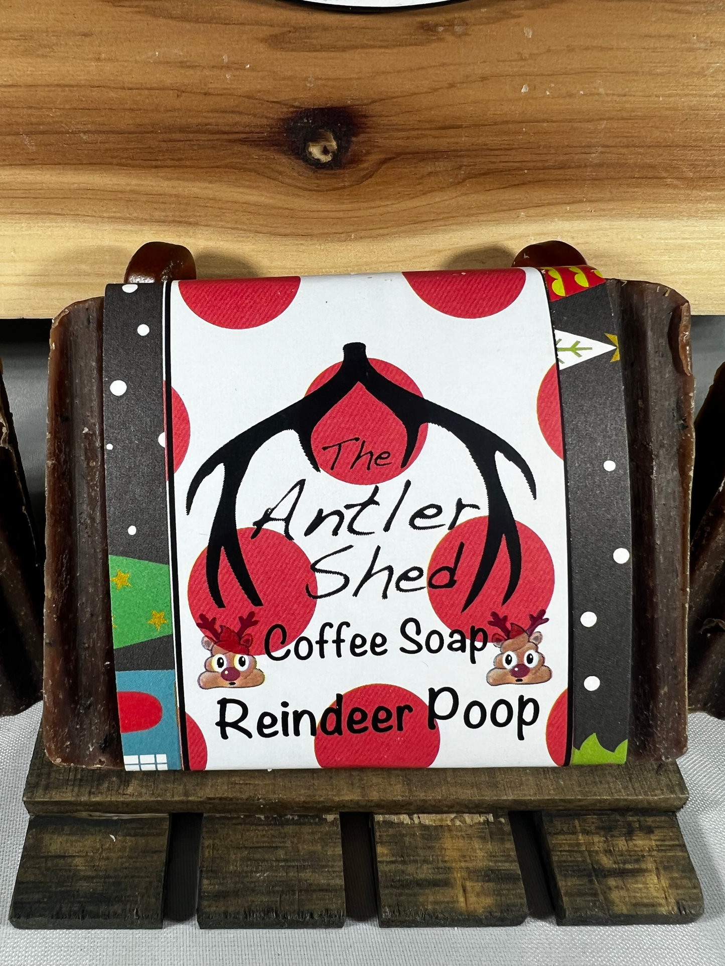 Reindeer Poop Cold Process Handmade Coffee Soap