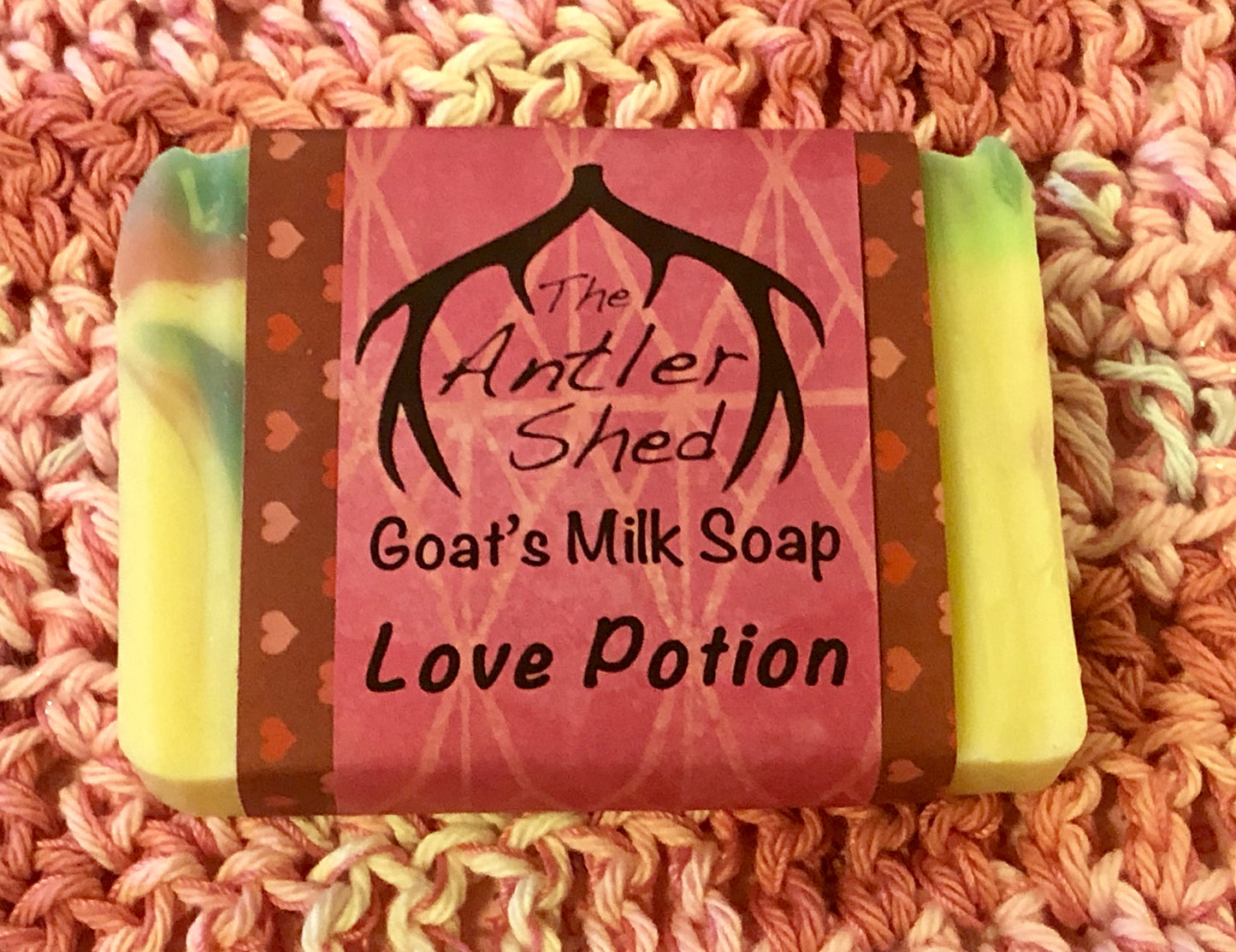 Love Potion Goats Milk Cold Process Handmade Soap