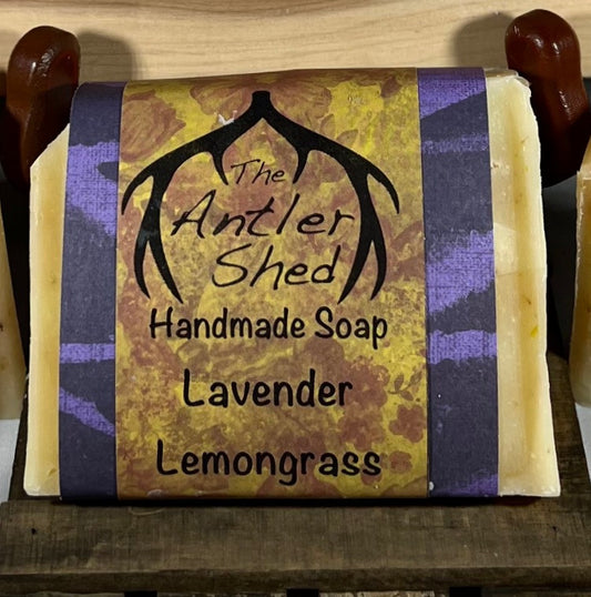 Lavender Lemongrass Cold Process Handmade Soap