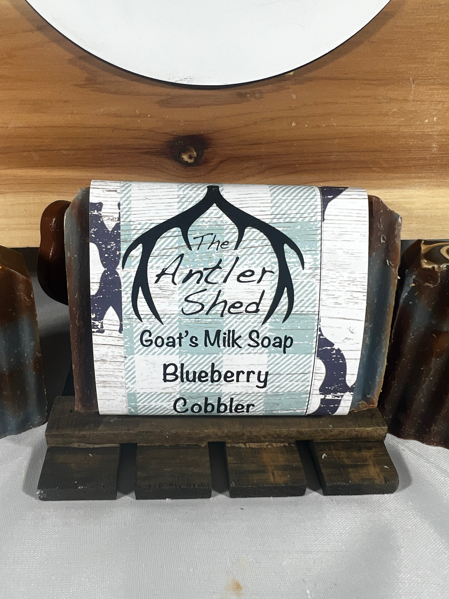 Blueberry Cobbler Cold Process Goats Milk Soap