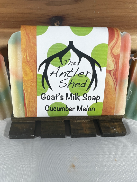 Cucumber Cantaloupe Melon Goats Milk Cold Process Handmade Soap