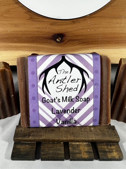 Lavender Vanilla Goats Milk Cold Process Handmade Soap
