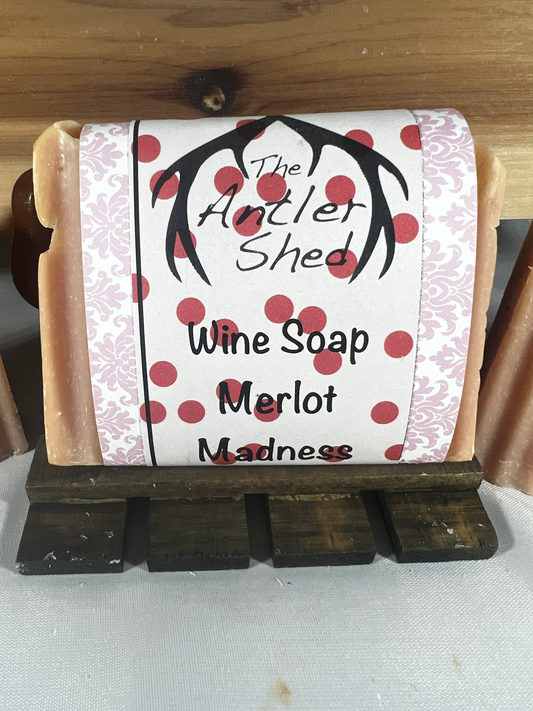 Merlot Madness Cold Process Handmade Wine Soap